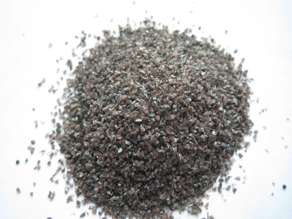 用於航空航太零件噴砂的24號棕色熔融氧化鋁 -1-Brown fused alumina-Haixu Abrasives 棕色熔融鋁